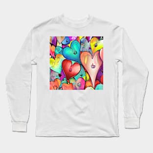 Long heart for long love Long Sleeve T-Shirt